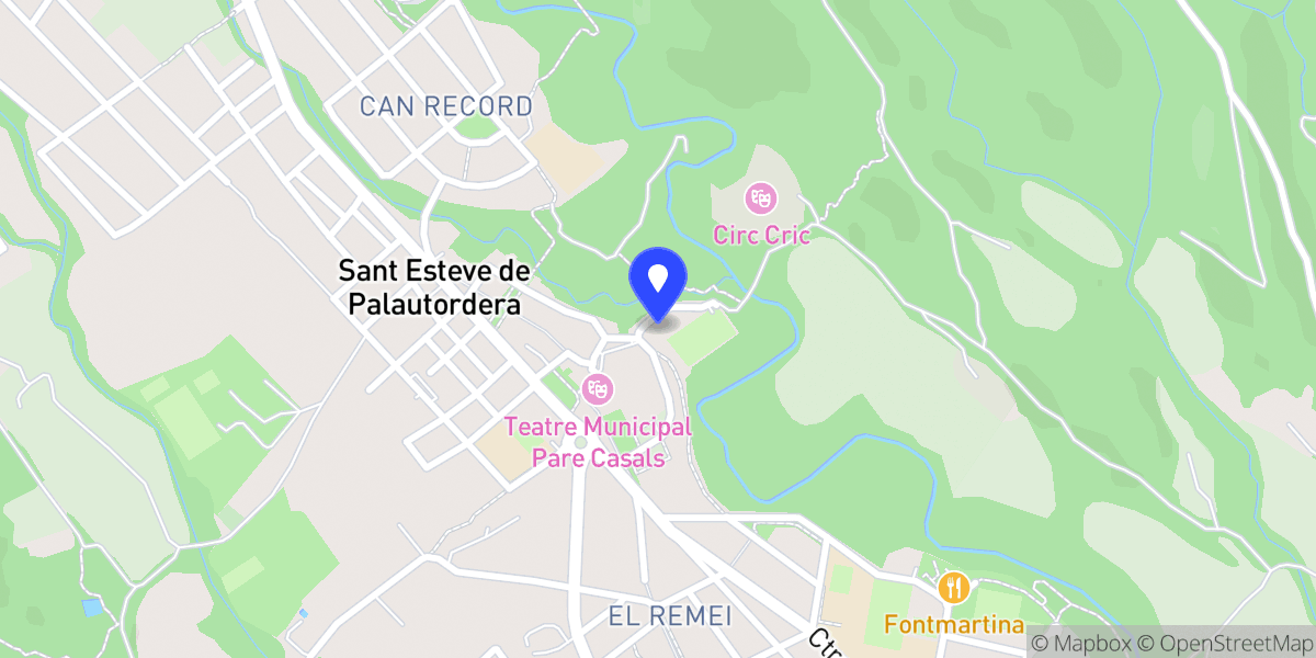 Mapa de Polideportivo Municipal