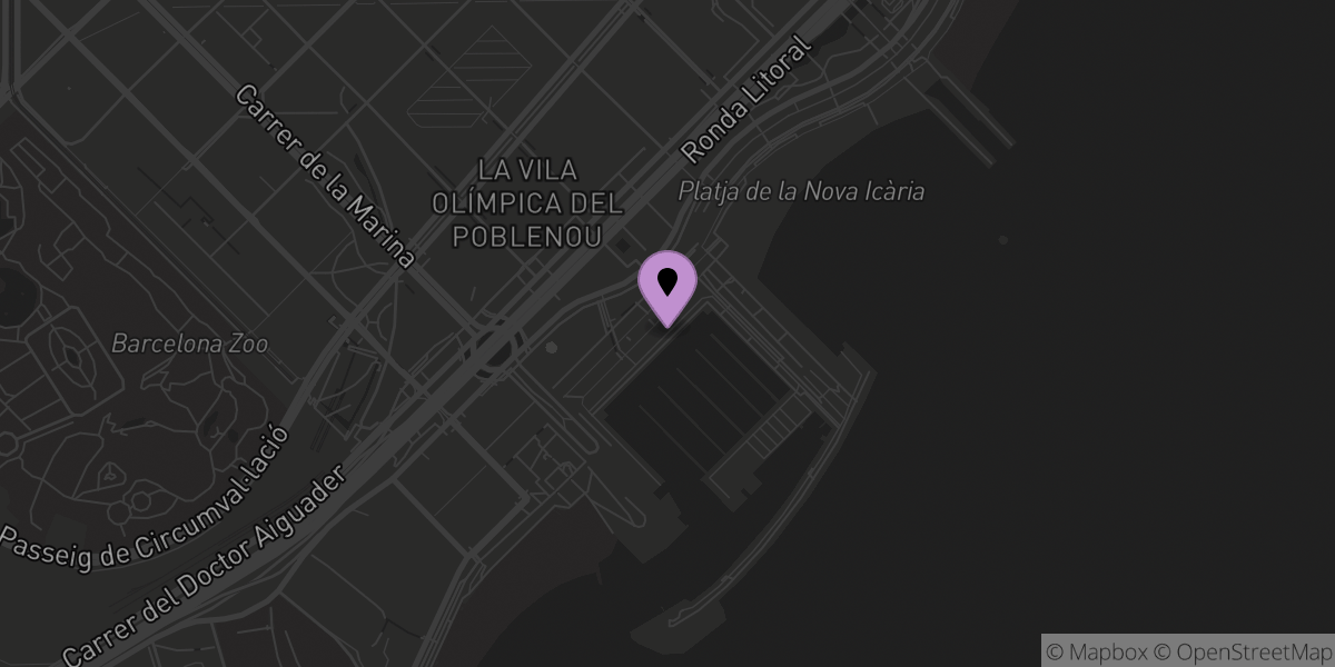 Mapa de Moll de Mestral 2 · Barcelona